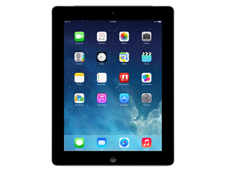 Apple-iPad with Retina display Wi-Fi + Cellular 16GB-Black